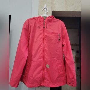 Carhartt Womens Vibrant Pink Lightweight Jacket Size Medium